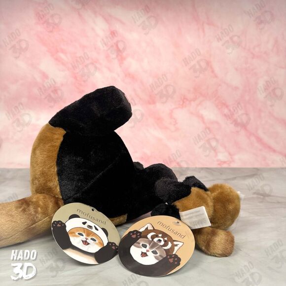 NEW Mofusand Cat in Red Panda Suit Plush + Min 11in Limited US Seller Meow 4.3in - Picture 6 of 7